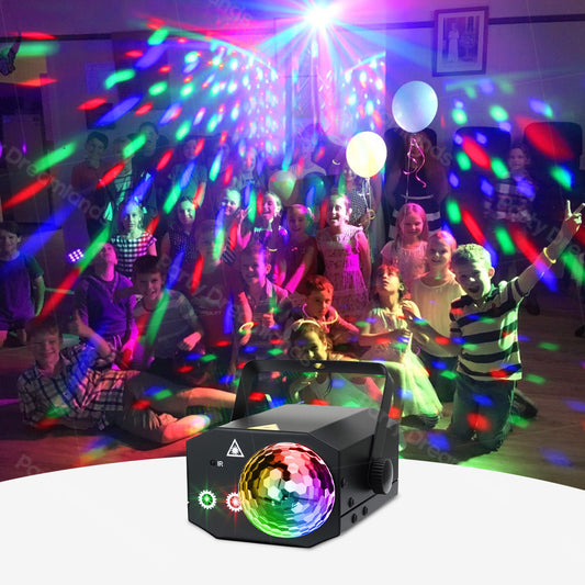 10W LED Disco Ball Party Light with Laser Effects