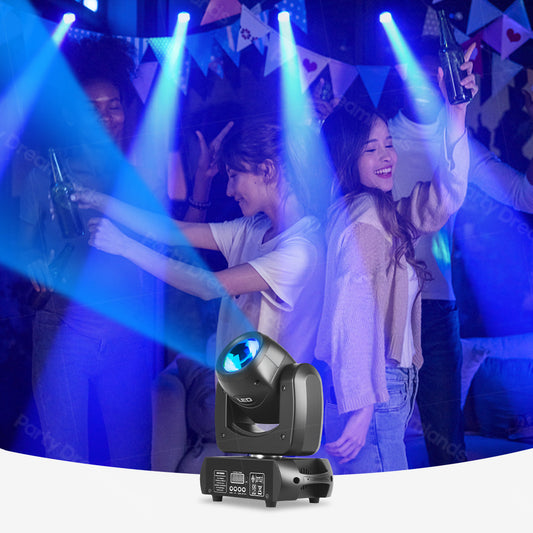 8 Prism LED Beam Pattern Moving Head Light for Party Disco DJ Light