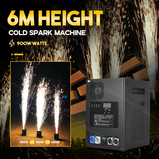 6M Cold Spark Machine for Indoor and Outdoor DJ Stage Wedding