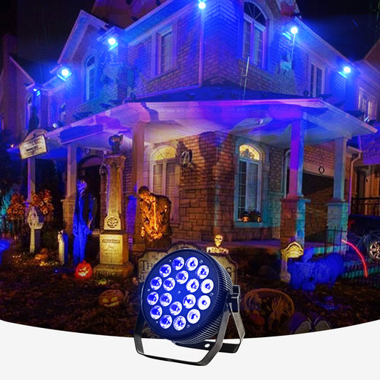 18×18W LED Par Light RGBWA+UV For House Party Halloween Christmas