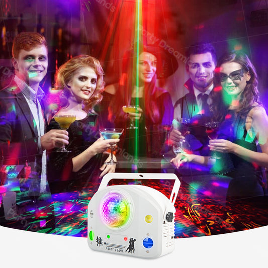 Water Effect Disco Ball light & Laser Light for Halloween Home party
