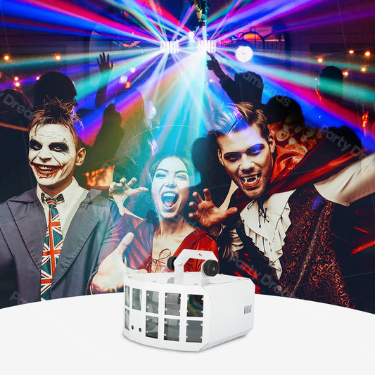 30W Butterfly Party Light Gobo Laser Projector For Halloween Dance Party