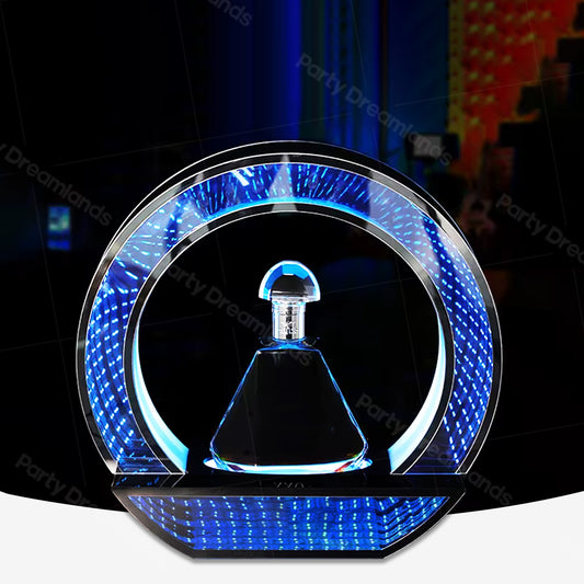 LED Luminous Wine Bottle Rack, Champagne Display Rack For Nightclub Karaoke