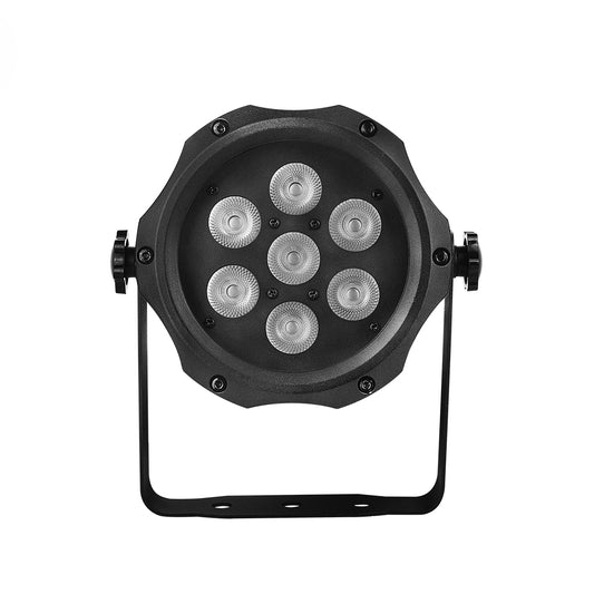 Dreamland 7Pcs*18W Waterproof Par Light With RGBWA+UV For Halloween Shopping Mall