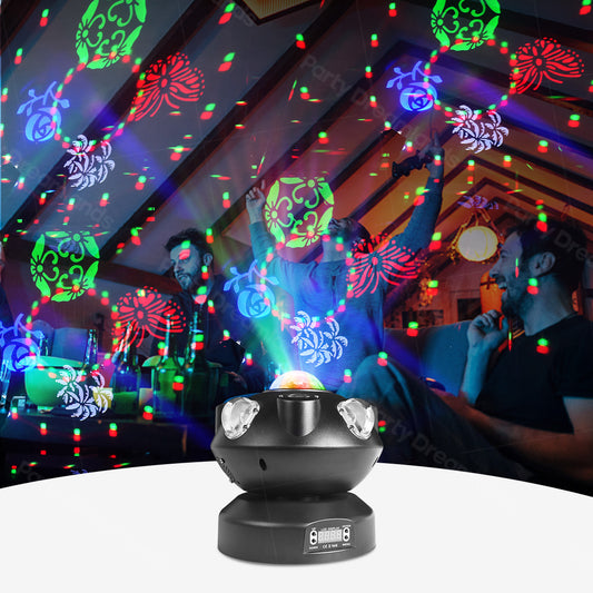 Dreamland 80W RGBW Disco Ball Lights voor verjaardagsfeestjes, huisfeestjes, slaapkamerdecoratie