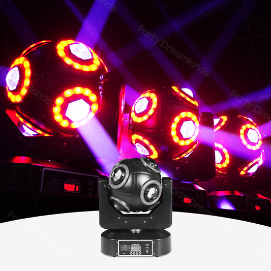 Dreamland 150W Disco Party Lights RGBW Moving Head Lights voor dansfeesten, feesten en partijen