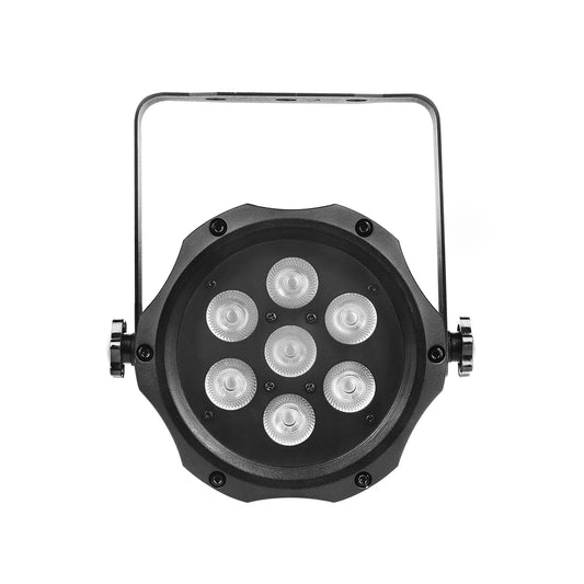 Dreamland 7Pcs*18W Waterproof Par Light With RGBWA+UV For Halloween Shopping Mall