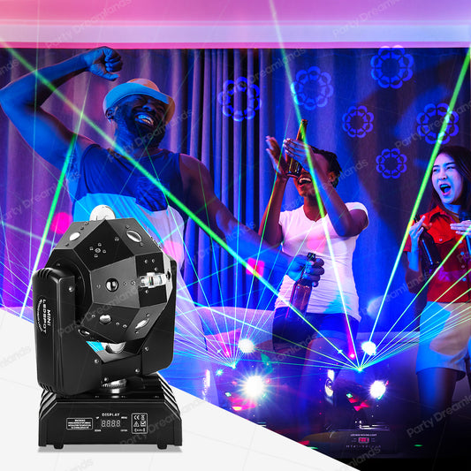 Dreamland 100W 24Pcs Party Light Moving Head Lights DMX Laser Light  For Dj Club Indoor